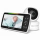 thumbnail image 1 of 5 Inch HD Baby Monitor, Video Baby Monitor, Remote Pan Tilt Zoom Wide Viewing Angle, Baby Camera Security Camera Plug, 1 of 5