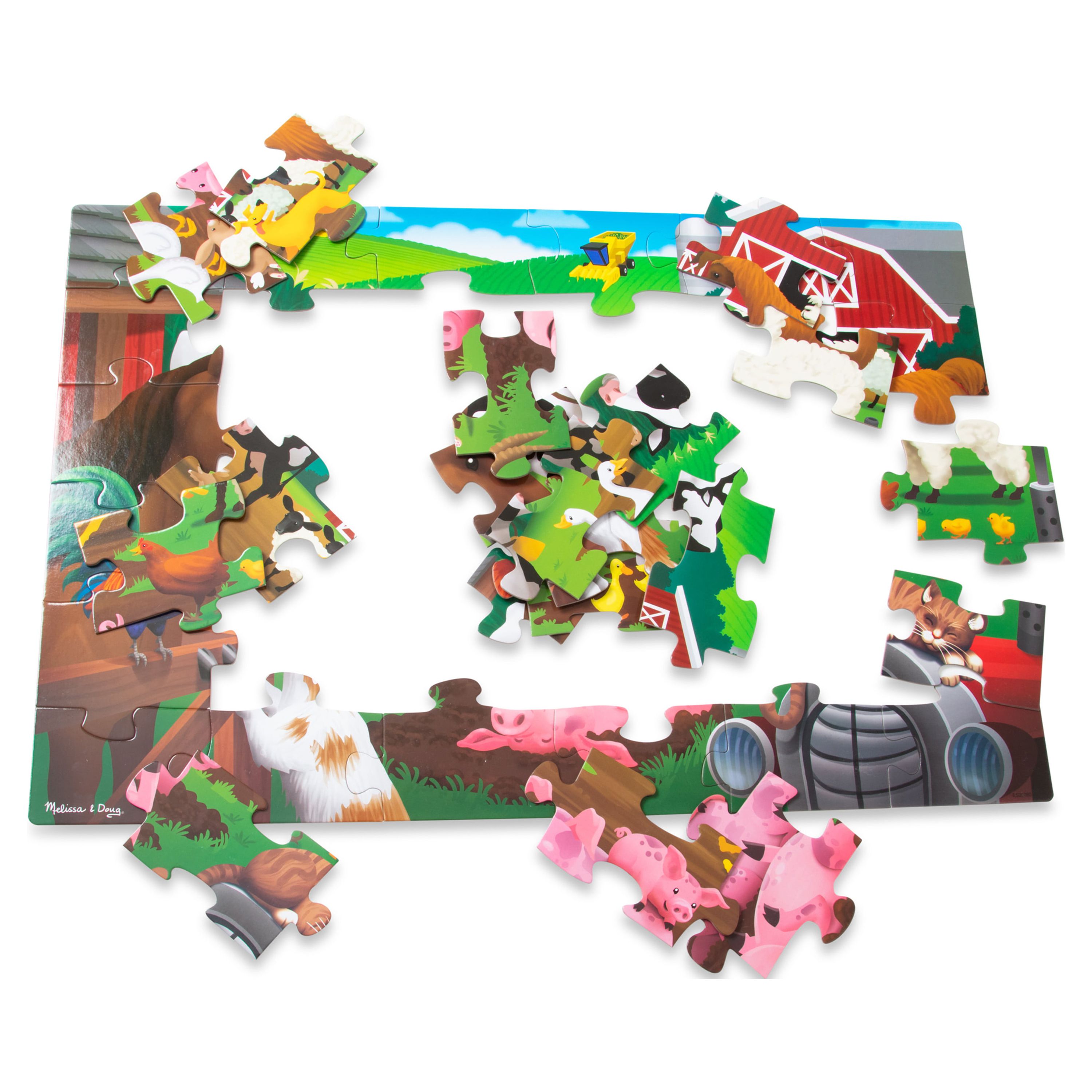 Melissa & Doug Farm Floor Puzzle - 36 Pieces - image 3 of 9