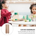 thumbnail image 3 of Milisten 2pcs Wooden Train Track Expansion Accessories For Track Materials For Train Scene Layouts And Imaginative Play, 3 of 4