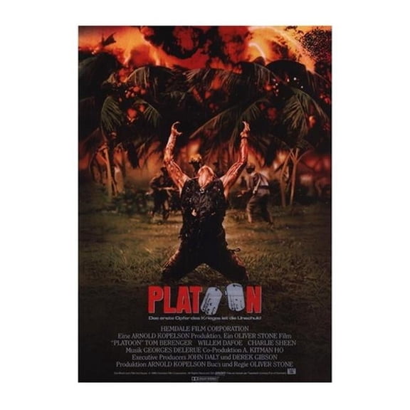Posterazzi  Platoon Movie Poster - 11 x 17 in.