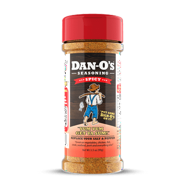 Dan-O's Spicy Seasoning All-Purpose Seasoning - Great for cooking and grilling anything - Small bottle (3.5 oz)
