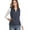 Dark Blue, variant on Women's Vests Zip up Quilted Padded Lightweight Vest for Women in Light Green