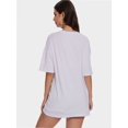 thumbnail image 4 of Women’s Short Sleeve Tops Crew Neck Summer Shirts, 4 of 6