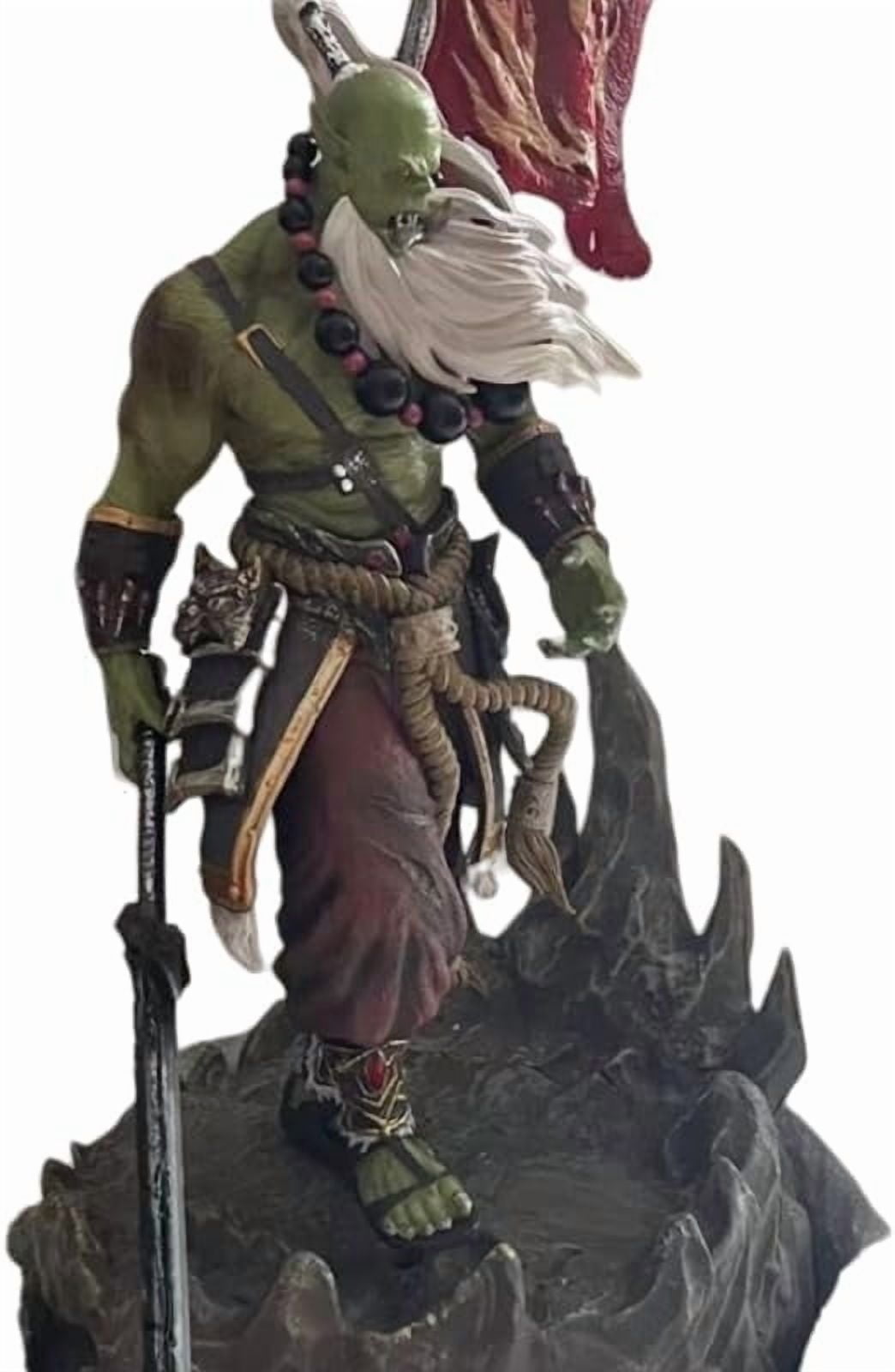 Samuro Figure, Take The Sword Blademaster Samuro Anime Figures 40cm/15.7inch PVC Character Figurine Model Collectible Handicrafts for Anime Fans Gift