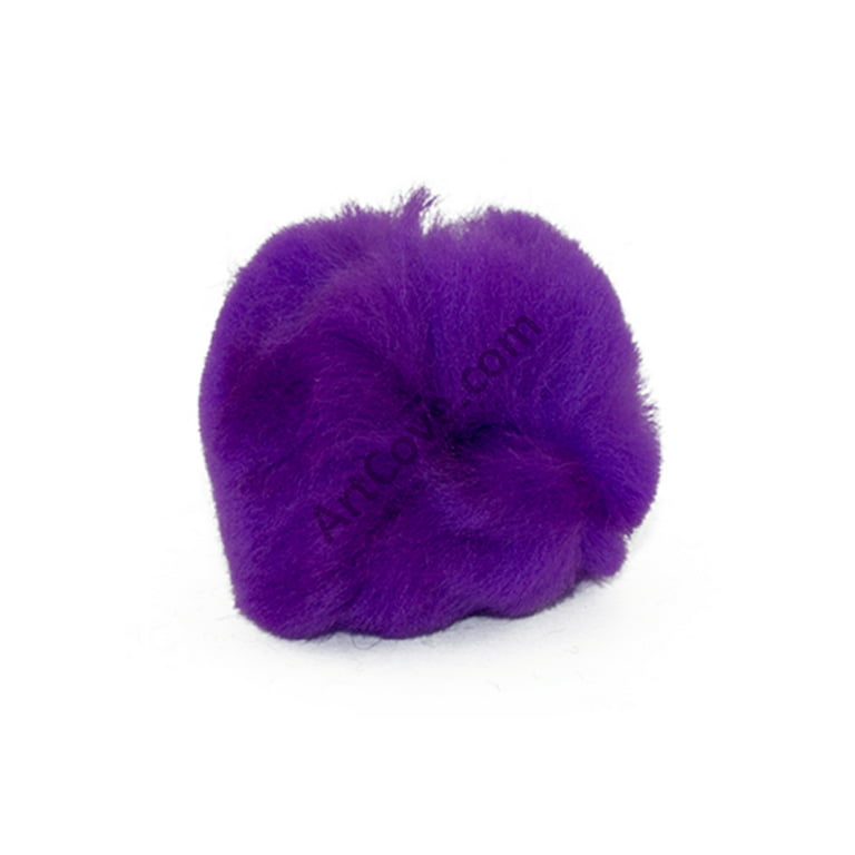 Buy big Purple pom pom for crafting at cheap and discounted prices.