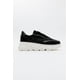 thumbnail image 1 of Pablo - Zapatillas de plataforma de piel y ante negro con diamantes de imitación (mujer) negro 22.5 CM, 1 of 5