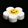 thumbnail image 2 of Silicone Beads Flower with Face White 30x31x8.5mm Hole: 3mm, 2 of 3