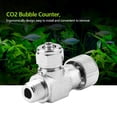 thumbnail image 5 of Yosoo Aquarium System CO2 Regulator Needle Check Valve Bubble Counter Fish Tank Accessory, Needle Valve Stainless, Aquarium Bubble Counter, 5 of 5