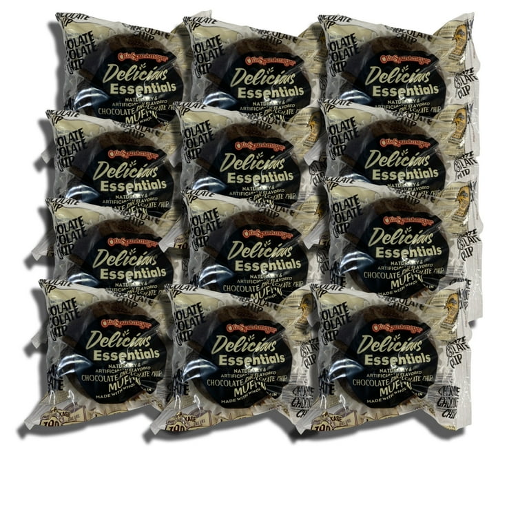 5 pack) Delicious Essentials Individually Chocolate Chocolate Chip