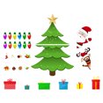 thumbnail image 2 of 1 juego de imanes navideños para refrigerador, adorables pegatinas magnéticas para decoración de fiestas navideñas., 2 of 8