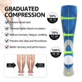 thumbnail image 5 of 4 Pairs Copper Compression Socks for Women & Men Circulation 15-20 mmhg - Better Blood Flow, Swelling, Best Support for Medical, Running, Nursing, 5 of 6