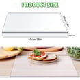 thumbnail image 2 of Acrylic Cutting Boards for Kitchen Counter, 18x14 in Clear Cutting Board with Lip, Non Slip Countertop Cutting Board Acrylic Countertop Protector Home Restaurant, 2 of 7