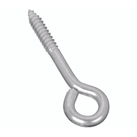 

National Hardware N220-681 Lag Screw Eye 5/16 By 4 Inch Zinc Plated Steel Bulk (Case of 10)