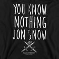 thumbnail image 2 of Game of Thrones You Know Nothing Jon Snow Unisex Adult Pull-Over Hoodie, You Know Nothing Jon Snow, Large, 2 of 5