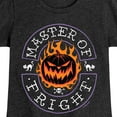 thumbnail image 3 of The Nightmare Before Christmas - Master Of Fright - Toddler And Youth Girls Short Sleeve Graphic T-Shirt, 3 of 5