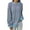Light Blue, variant on Womens Plus Size Trendy Sweatshirts Oversized Striped Crew Neck Sweatshirt Casual Pullover Y2K Shirt 2XL