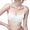 thumbnail image 2 of dinapents Seamless Wireless Bra for Women Skin Tone Invisible T-Shirt Bra with Adjustable Straps Bras for Daily Wear, 2 of 5