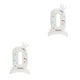 thumbnail image 4 of Toystoory Globos de película de aluminio Digital blanco metálico-atmósfera mágica para fiestas infantiles el Color es uniforme accesorios de número 0 2piezas, 4 of 6