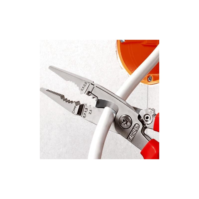 Knipex 13 81 200 Pliers for Electrical Installation - Vinyl