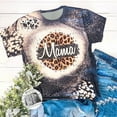 thumbnail image 2 of Mujeres verano casual moda sexy cuello redondo camisa tie-dye mama manga corta letras imprimir camisetas tops blusa Pompotops hkajfhjk464931, 2 of 4