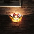 thumbnail image 3 of Lighting ANNA Victorian 1 Light Textured Black Wall Sconce 12" Wide, 3 of 4