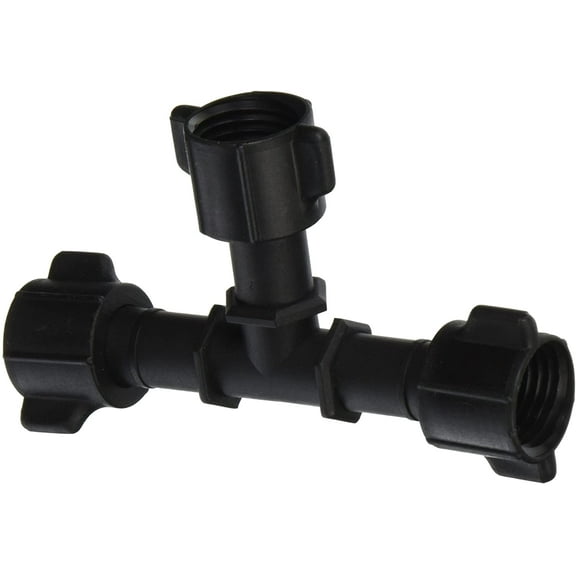 Orbit 3 Pack 1/2 Inch Universal Tee Fitting for Drip Irrigation Tube (.620-.710)