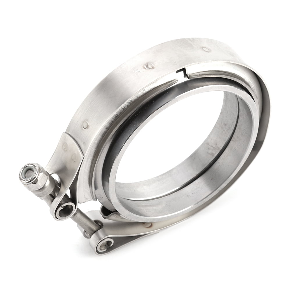 Exhaust Clamp, Universal V Band Clamps Rustproof Accurate 3 Inch Simple