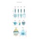 thumbnail image 5 of 9pcs Kids Gardening Tools Children Outdoor Planting Toy Kit With Storage Bag, 5 of 5