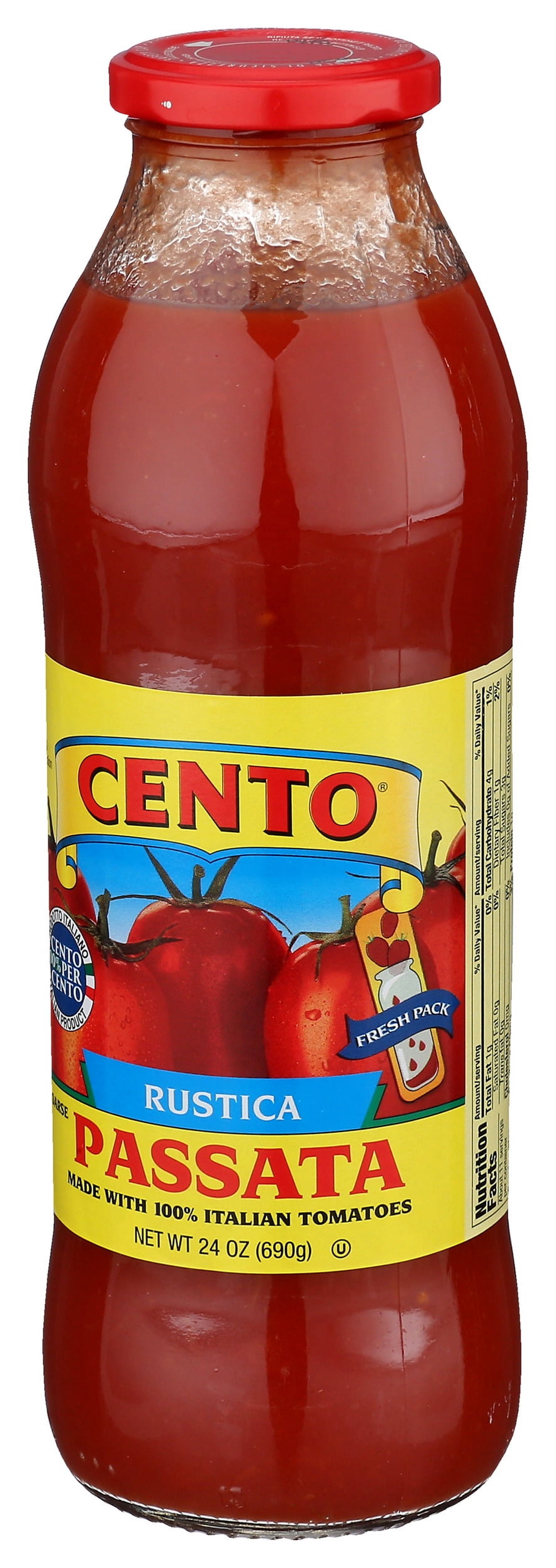 (Pack of 6) Cento Rustica Passata, 24 oz