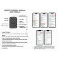 thumbnail image 3 of Black Compact Bluetooth Remote With Type-C Charging For Hands-Free Control Of Devices, 3 of 6