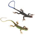 thumbnail image 2 of Decoraciones de lagarto, modelos de lagarto de plástico, juguetes de lagarto, accesorios para fiesta de Halloween, verde y azul, 2 uds., 2 of 7