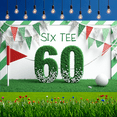 thumbnail image 5 of Grass Design Birthday Banner Golf Theme Green Elements Decoration for Outdoor Celebration Adult Party Garden Event Commemoration, 5 of 8