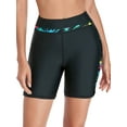 thumbnail image 3 of RELLECIGA Shorts de Planche Taille Haute pour Femmes Shorts de Maillot de Bain Shorts de Vélo, 3 of 6