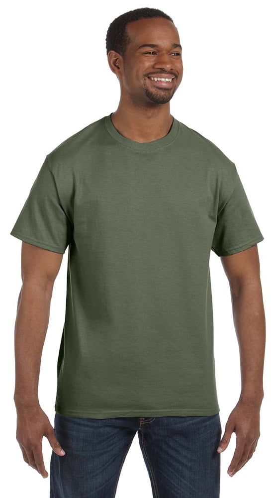 Gildan G500 Heavy Cotton TShirt Military Green3XLarge Walmart