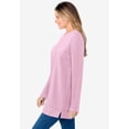 thumbnail image 3 of Woman Within Plus Size Crewneck Ultra Soft Sherpa Sweatshirt, 3 of 6