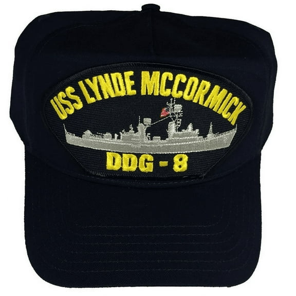 USS LYNDE MCCORMICK DDG-8 HAT USN NAVY SHIP CHARLES ADAMS CLASS DESTROYER