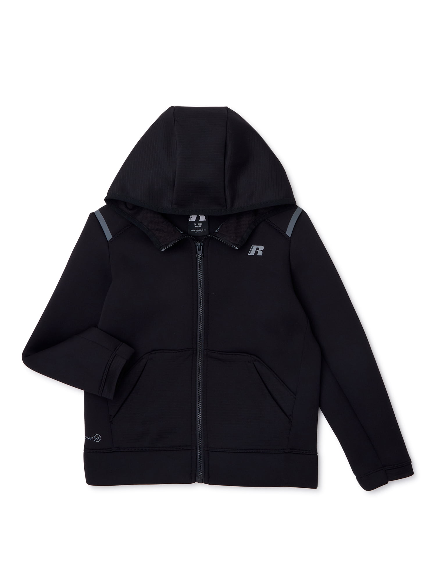 Russell - Russell Boys Stretch Knit Full Zip Performance Jacket, Sizes ...