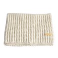 thumbnail image 3 of Yuanlong Winter Scarves Merry Christmas Solid Long Ribbed Knitted Scarf Holiday Thermal Neckwear Comfy Neck Gaiter Beige, 3 of 7