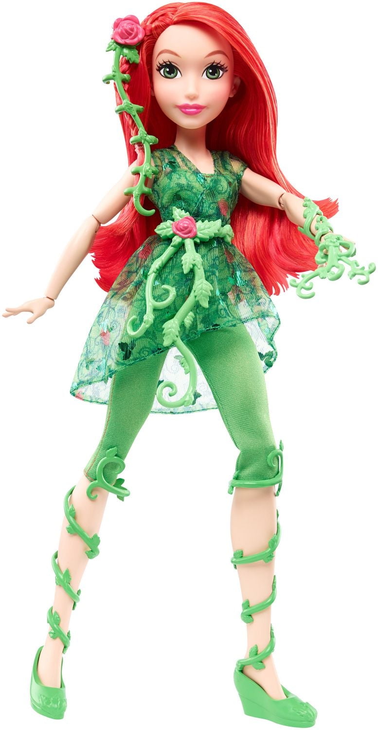 DC Super Hero Girls Poison Ivy Action Doll, 12"