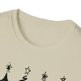 thumbnail image 3 of Christmas Outline, Gildan Unisex Softstyle T-Shirt, Graphic Tee, S-3XL, 3 of 3