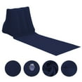 thumbnail image 6 of Leodye 1PCS Foldable Beach Cushion Inflatable Lounger Flocking Fabric for Beach Camping and Backyard Use -54.33x18.9x18.9in, 6 of 6