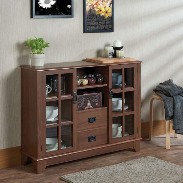 Console Dubbs d'ACME, noyer