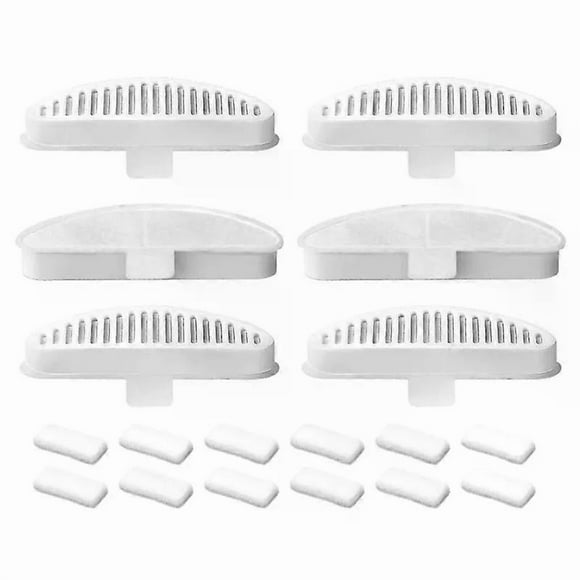 6 Pcs Filtres de Fontaine à Eau pour Fontaine à Eau Uahpet 67Oz/2L Pièces de Rechange pour Fontaine à Eau pour Chat
