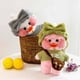 thumbnail image 2 of Lalafanfan Duck Plush Toys уточка Lalafanfan игрушки Anime Kawaii мягкая игрушка уточка Stuffed Toys for Children Soft Toy Gift Gong Bohan LED, 2 of 2