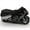 Black & Silver, variant on NEH Superior Travel Dust Motorcycle Sport Bike Cover: Fits Up To Length 90" - All Sport Bikes & Small To Medium Cruiser Bikes - Compatible with Yamaha Honda Suzuki Kawasaki Ducati Triumph Motorcross