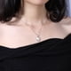 thumbnail image 4 of 2 Collares Magnéticos De Pareja/Amor Imán Deseando Piedra Collar/Colgante En Forma De Corazón Con Multifacético, 4 of 4
