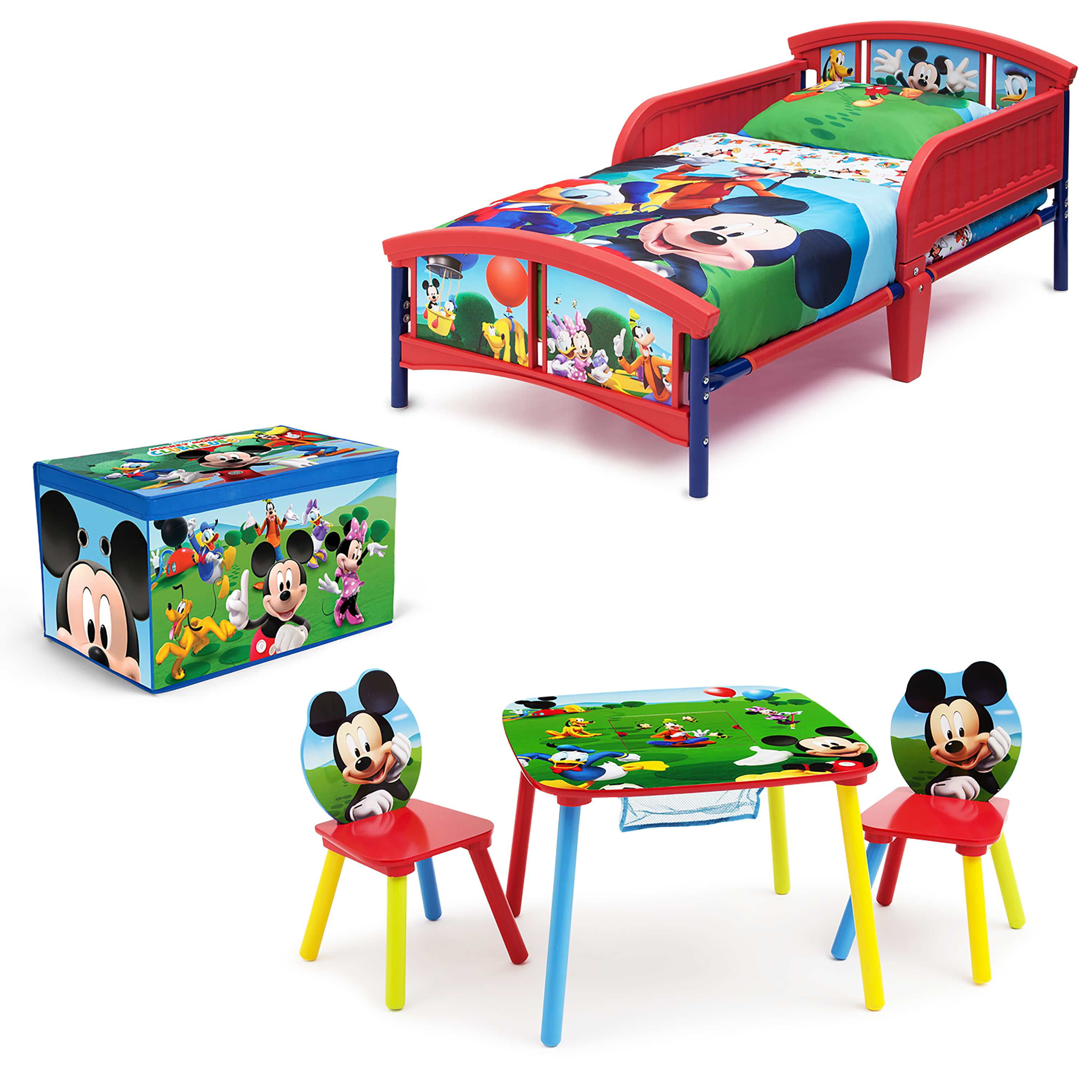 mickey mouse table and chairs set