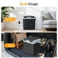 thumbnail image 4 of Heynemo 25QT Thermoelectric Mini Fridge – Dual Cooling & Heating Portable Cooler for Travel, Camping, Car, and Home Use, Black, 4 of 7