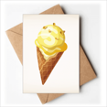 thumbnail image 1 of Cacahuètes Jaunes Cartes de Voeux Motif Glace Douce Vous Êtes Invités Invitations, 1 of 3