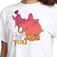 thumbnail image 3 of Dr. Seuss - Horton Hears a Who Just Be You - Juniors Cropped Cotton Blend T-Shirt, 3 of 6